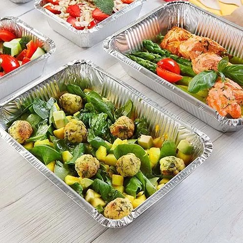 L'essentiel polyvalent de la cuisine : pourquoi les récipients alimentaires en papier d'aluminium argenté brillent